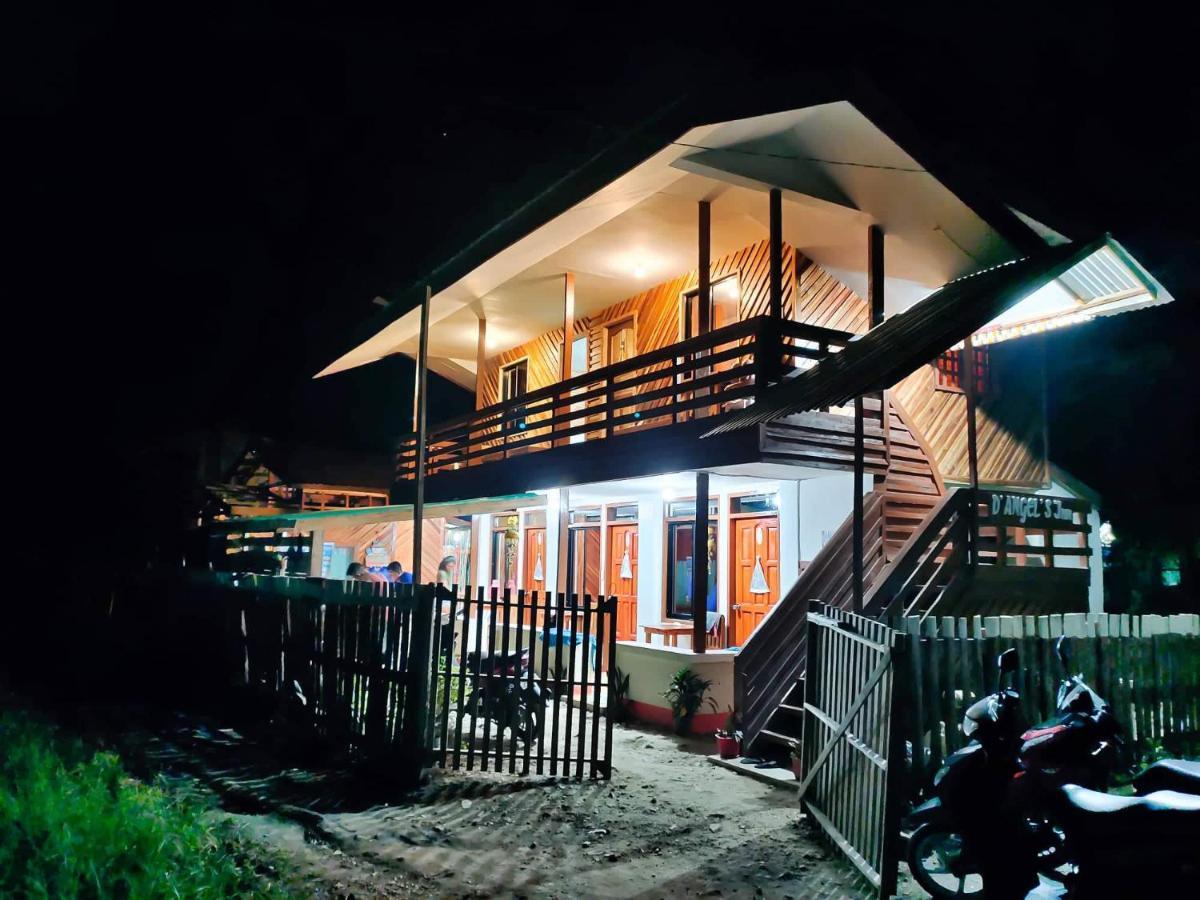 D' Angels Inn, Port Barton San Vicente  Buitenkant foto
